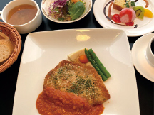京都ポークのミラノ風カツレツ